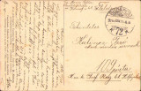 CP92 Carte poștală austro-ungară, 1916, Feldpost 109, Regimentul 61 Infanterie, circulată Sibiu, Primul Război Mondial