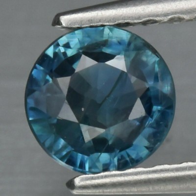 SAFIR NATURAL ALBASTRU-bun pt. INEL LOGODNA-0,53 ct. Certificat de Autenticitate foto