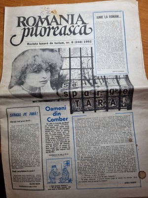romania pitoreasca iunie 1992-art. m. eminescu,orasul cluj,poiana brasov foto