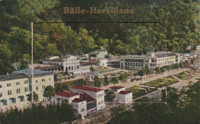 BAILE HERCULANE,LEPORELO,NECIRCULAT 1932,ROMANIA. foto