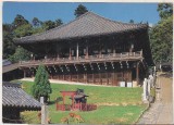 Bnk cp Japonia - Templul Todaiji - Templul Nigatsudo - necirculata, Printata