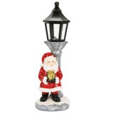 Cumpara ieftin Figurina decorativa, Alska, Mos Craciun cu felinar