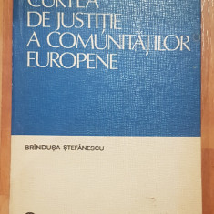Curtea de justitie a comunitatilor europene de Brindusa Stefanescu