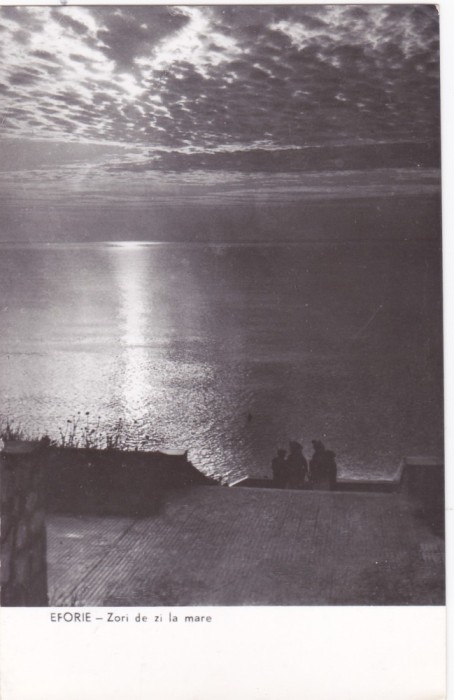 AMS - ILUSTRATA 1163, EFORIE - ZORI DE ZI LA MARE, ANUL 1960