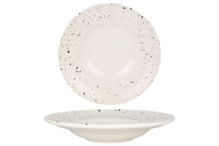 Rinart Farfurie cu paste - Splash - Por&Aring;&pound;elan - 27 cm (400cc) - set de 2