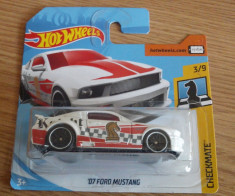 Hot Wheels, &amp;#039;07 Ford Mustang, 2018, sigilat foto