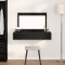 vidaXL Masă de Machiaj cu sertar Negru 100 x 40 x 70 cm Lemn compozit