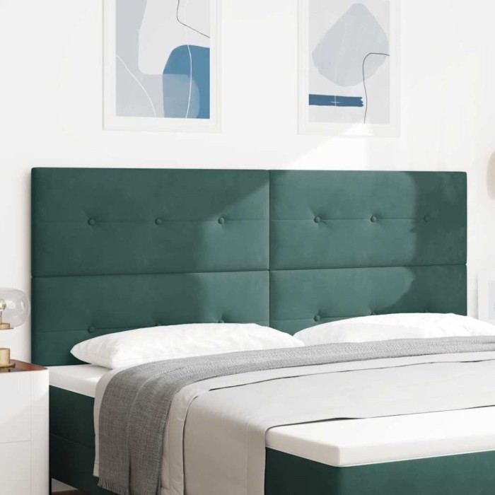 Tablie LED Verde Catifea