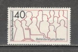 Germania.1974 Reabilitarea persoanelor cu handicap MG.333, Nestampilat