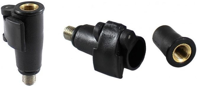 Conector Zfish Cu Eliberare Rapida, Black