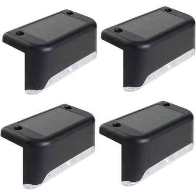 Lampa Solara 4/Set, pentru Trepte, Impermeabila, Multicolora, 4x3x7 cm foto