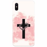 Husa silicon pentru Xiaomi Mi 8 Pro, Cross