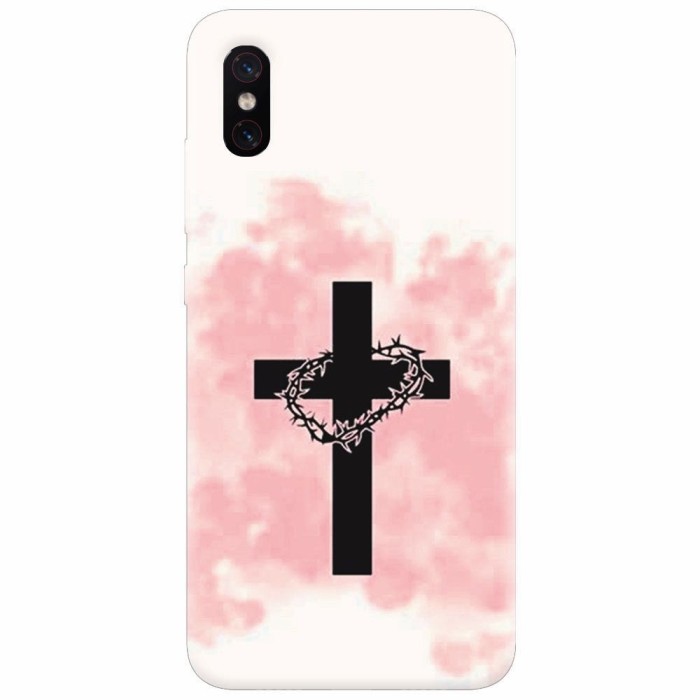 Husa silicon pentru Xiaomi Mi 8 Pro, Cross