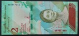 Bancnota exotica 2 BOLIVARES - VENEZUELA, anul 2018 * Cod 35 = UNC