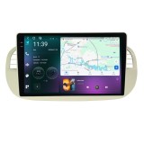 Navigatie dedicata cu Android Fiat 500 2007 - 2015, gri, 12GB RAM, Radio GPS