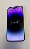 iPhone 14 Pro Max 128 GB Deep Purple second hand impecabil, telefon smartphone, cutie originala, baterie 91%, livrare rapida