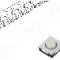 Microintrerupator, 6.5x6x1.8mm, OFF-(ON), SPST, PANASONIC - EVQQ2D03W