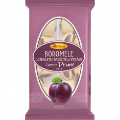 Cornulete cu Umplutura de Prune Boromir, 300 g, Cornulete Gem Prune, Cornulete Dulci, Dulciuri Boromir, Cornulete Gem de Prune, Cornulete Fragede, Cor