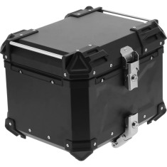 Top Case Universal 45L Cutie Moto spate aluminiu cu placa suport