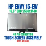 Ansamblu Display Laptop 2-in-1, HP, Envy X360 15-EW, 15T-EW, TPN-C157, N10355-001, M93271-AA1, LP156QHG(SP)(P1), LP156QHG-SPP1 15.6 inch, QHD, 2560x14