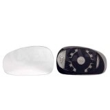 Geam oglinda, sticla oglinda Seat Leon (1p1), Alkar 6431095, parte montare : Stanga
