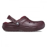 Saboti Crocs Classic Lined Clog Bordo - Dark Cherry