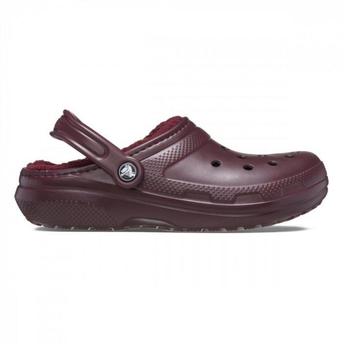 Saboti Crocs Classic Lined Clog Bordo - Dark Cherry