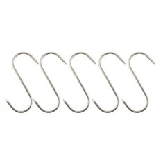 Set 5 carlige pentru sunca, inox, Perfect Home GartenVIP DiyLine foto