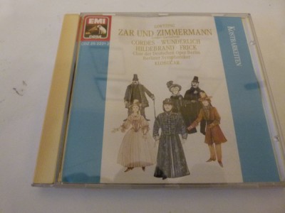 Zar und zimmermann - Lortzing, cd foto