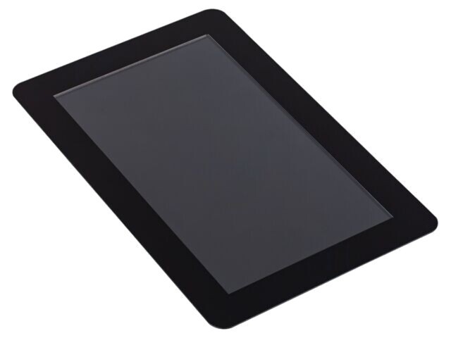 Ecran tactil negru Raspberry Pi Touch Display 2, 120x190x6,6mm, unghi 85&deg;