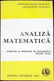 ANALIZA MATEMATICA, EXERCITII SI PROBLEME PENTRU ELEVII CLASELOR XI-XII-CATALIN-PETRU NICOLESCU, MADALINA-G-338188