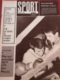 Revista SPORT nr. 11/iunie 1968 (box, fotbal)