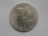 10 schilling 1971 AUSTRIA-argint