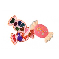 Trusa de Machiaj pentru copii Bomboana, Roz, 13 cm, LTOY26