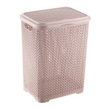 Cos de rufe, plastic, diverse culori, 45 L