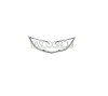 Rama grila fata CHRYSLER YPSILON (846), 2022-, crom,