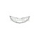Rama grila fata CHRYSLER YPSILON (846), 2022-, crom,