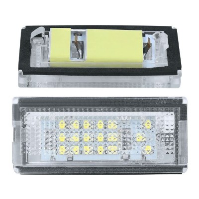 Lampi cu LED Numar Inmatriculare compatibil BMW Seria 3 E46 1999-2006 foto