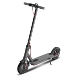 Trotineta electrica MiJia M365, autonomie maxim 30 km, viteza 25 kmh, 2 anvelope de rezerva, negru