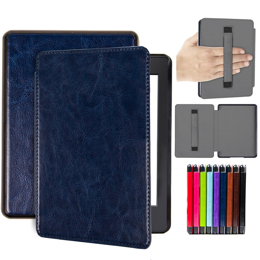 Husa Kindle Paperwhite 1, 2, 3 (Gen. 5, 6, 7) | Maner+Piele+Magnet |  Folie+carti | Okazii.ro