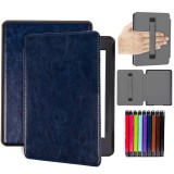 Husa Kindle Paperwhite 1, 2, 3 (Gen. 5, 6, 7) | Maner+Piele+Magnet | Folie+carti