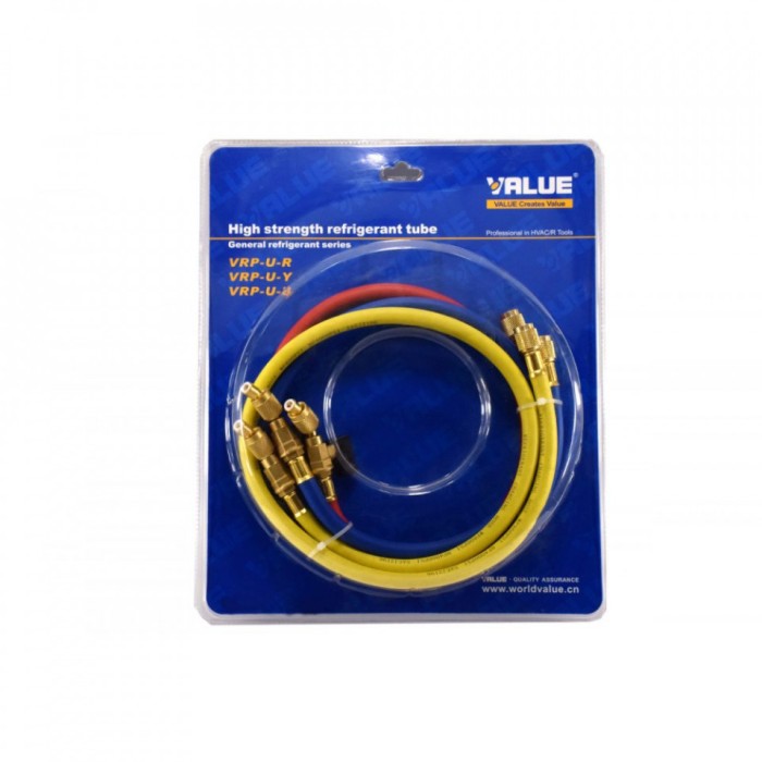 Furtune Profesionale cu robinet pentru incarcarea Freonului, Value VRP-U-R