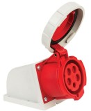 Priza trifazica aplicata 5 poli 32A 3P+N+E 6h CEE 380V IP67, METE