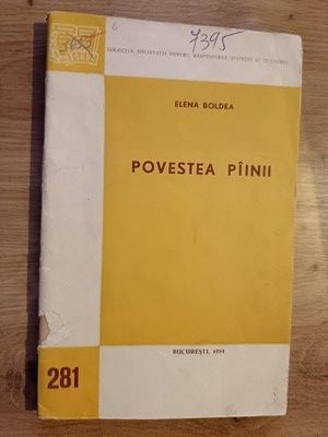Povestea painii- Elena Boldea foto