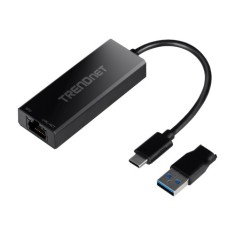 Adaptor USB-C 3.1 la RJ45 2.5G, adaptor USB-A - TRENDnet TUC-ET2G SafetyGuard Surveillance