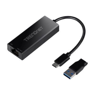Adaptor USB-C 3.1 la RJ45 2.5G, adaptor USB-A - TRENDnet TUC-ET2G SafetyGuard Surveillance foto