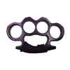 Box Autoaparare IdeallStore Rozeta Metalic Negru cu Snur 1cm