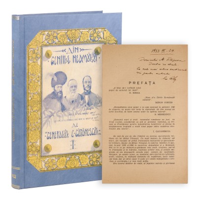 C. Găvănescul, Din geniile neamului, 1932, cu dedicație pentru N. Filipescu foto