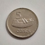 Fiji - 5 Cents 1999