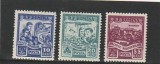 ROMANIA 1955 LP 390 PALATUL PIONIERILOR DIN BUCURESTI SERIE MNH